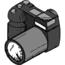 download Camera clipart image with 270 hue color