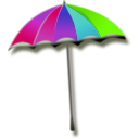 download Umbrella clipart image with 45 hue color