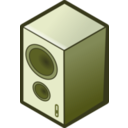 download Isometric Loudspeaker clipart image with 225 hue color