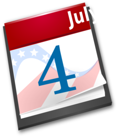 4th July Calendar