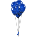 Balionai Balloons Blue