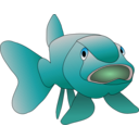 download Brown Fish clipart image with 135 hue color