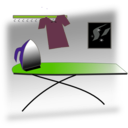 download Ironing Table clipart image with 45 hue color