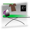 download Ironing Table clipart image with 90 hue color