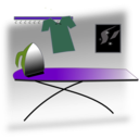 download Ironing Table clipart image with 225 hue color