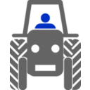 download Tracktor clipart image with 225 hue color
