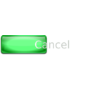 download Cancel Button clipart image with 270 hue color