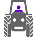 download Tracktor clipart image with 270 hue color