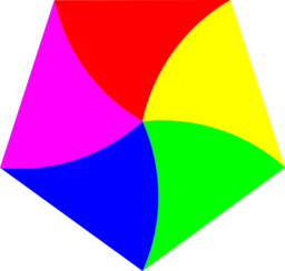 Swirly Pentagon