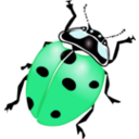 download Ladybug clipart image with 135 hue color