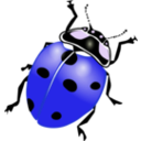 download Ladybug clipart image with 225 hue color