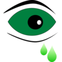 download Eye Drops clipart image with 270 hue color