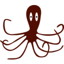 download Octopus clipart image with 90 hue color