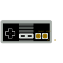 download Nintendo 8 Bit Controller clipart image with 45 hue color