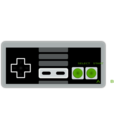 download Nintendo 8 Bit Controller clipart image with 90 hue color