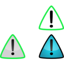 download Warning2 clipart image with 135 hue color