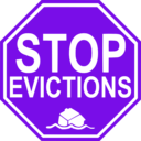 download Stop Evictions clipart image with 270 hue color