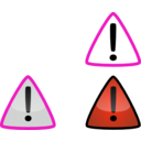 download Warning2 clipart image with 315 hue color