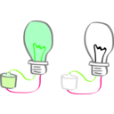 download Light Bulb clipart image with 90 hue color