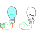 download Light Bulb clipart image with 135 hue color