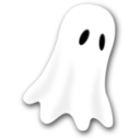 download Ghost clipart image with 45 hue color