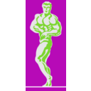 download Bodybuilder 2 By Rones clipart image with 90 hue color