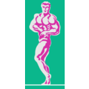 download Bodybuilder 2 By Rones clipart image with 315 hue color