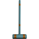 download Croquet Mallet clipart image with 135 hue color