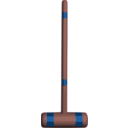 download Croquet Mallet clipart image with 315 hue color
