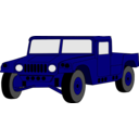 download Hummer 07 clipart image with 180 hue color