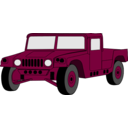 download Hummer 07 clipart image with 270 hue color