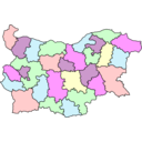 Administrative Map Of Bulgaria