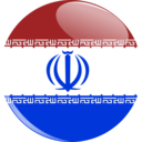 download Iran Flag Button clipart image with 225 hue color