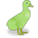download Duckling clipart image with 45 hue color