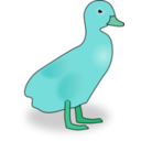 download Duckling clipart image with 135 hue color