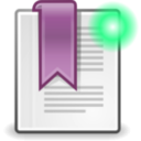 download Tango Bookmark New clipart image with 90 hue color