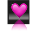 download Shiny Heart clipart image with 315 hue color