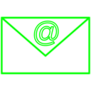 download Email 3 clipart image with 180 hue color