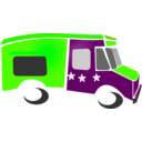 download Food Truck clipart image with 90 hue color