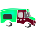 download Food Truck clipart image with 135 hue color