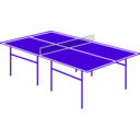 download Table Tennis Table clipart image with 45 hue color