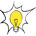 download Light Bulb 3 clipart image with 0 hue color