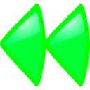 download 2leftarrow clipart image with 90 hue color