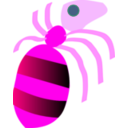 download Ant clipart image with 270 hue color