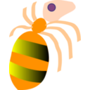 download Ant clipart image with 0 hue color