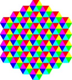 Hexagonal Triangle Tessellation