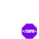 download Stop Sopa clipart image with 270 hue color