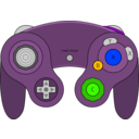 download Gamecube Gamepad clipart image with 45 hue color