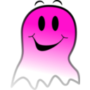 download Ghost Smiley clipart image with 270 hue color