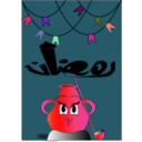 download Ramadan clipart image with 315 hue color